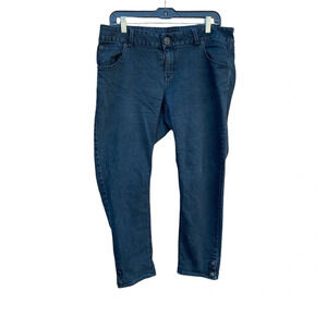 Z. Cavaricci women's size 14 ankle jeans, inseam 25 1/2"